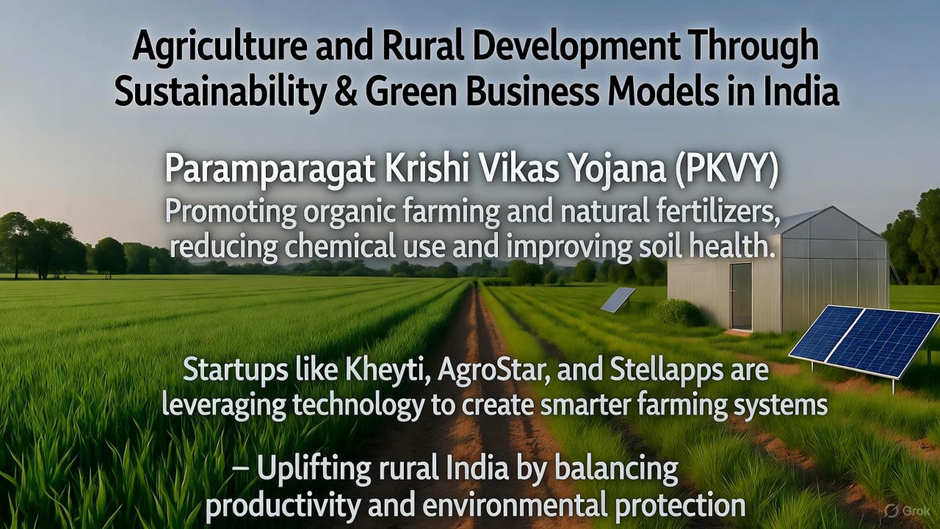 Agriculture and Rural Development