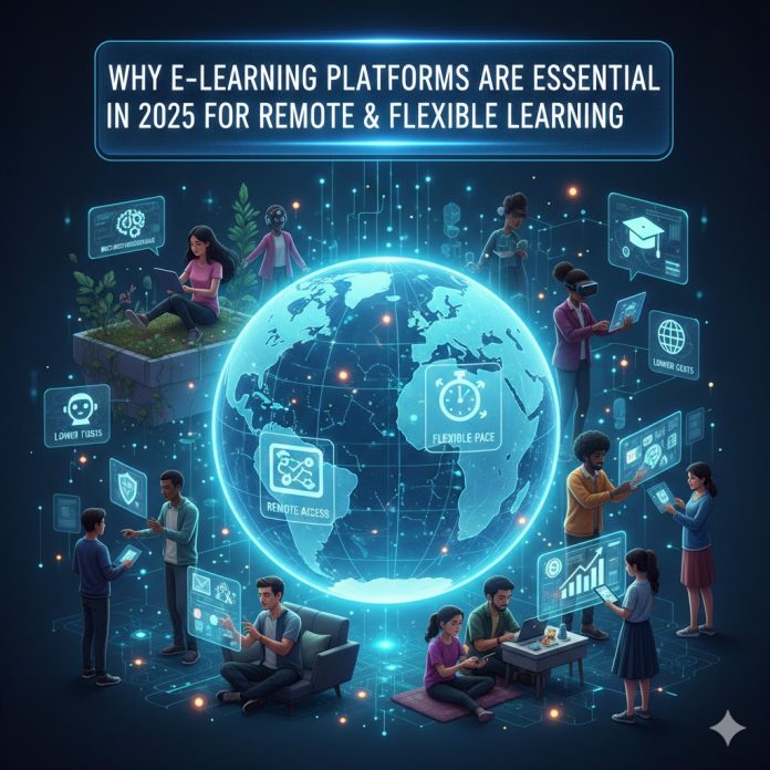 WHY E-LEARNING PLATFORMS ARE ESSENTIAL IN 2025 FOR REMOTE & FLEXIBLE LEARNING