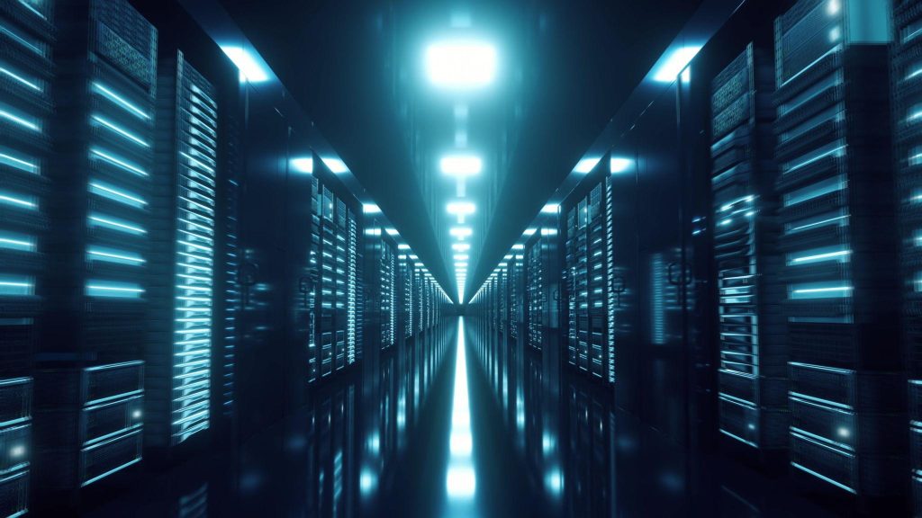 biggest data center in the world inside view