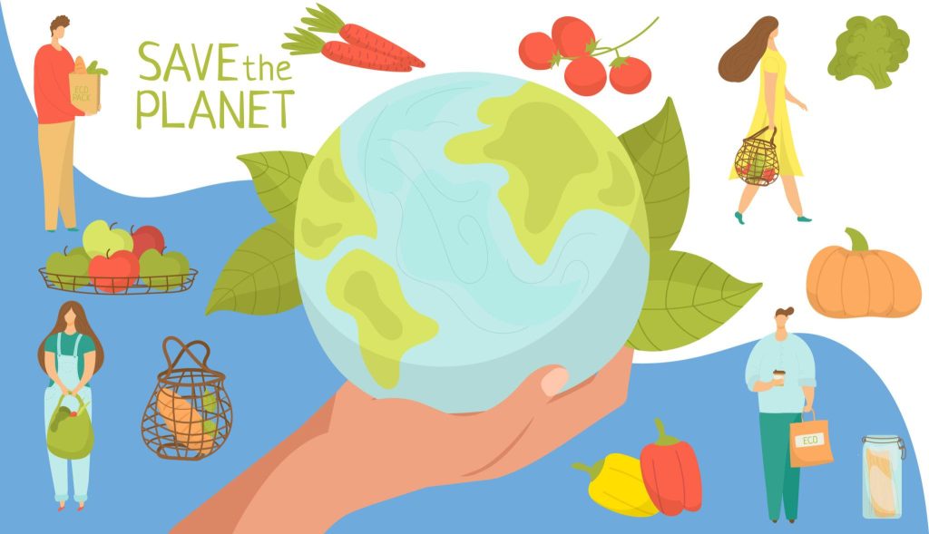 sustainable living to save earth