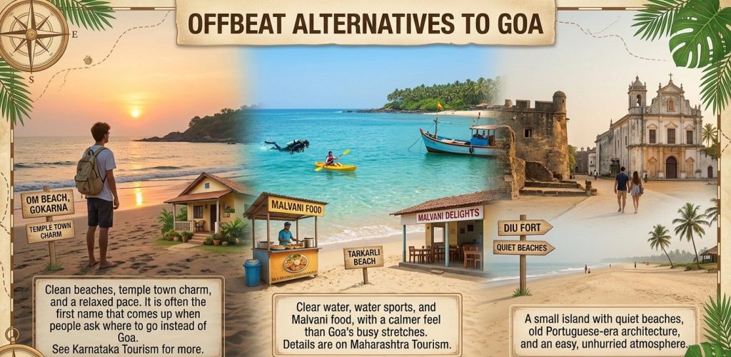 Offbeat Alternatives to Goa
