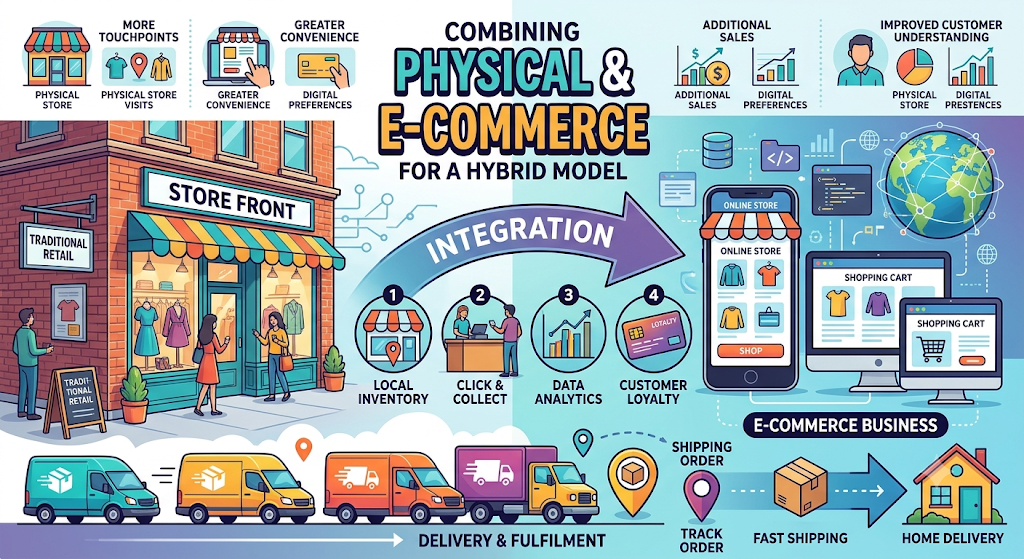 Can You Combine Traditional and E-Commerce Businesses?