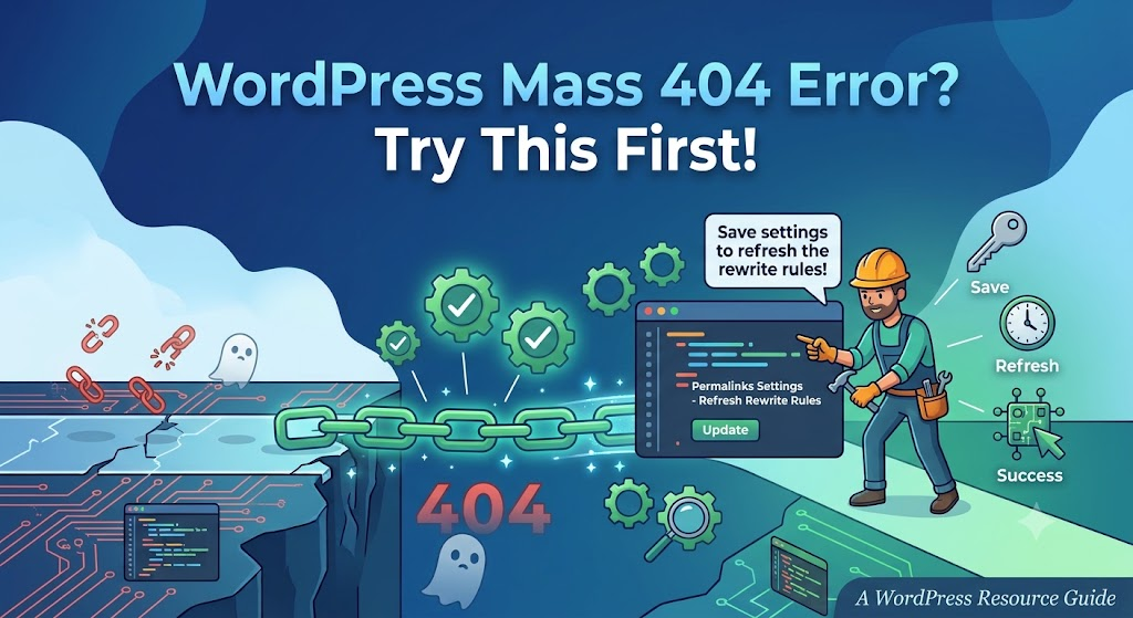 WordPress error 404
