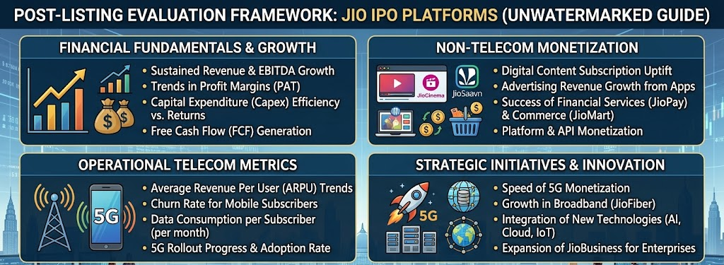 How Can Investors Evaluate Reliance Jio IPO Platforms After Listing?